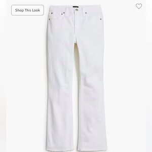 J Crew factory Mid-Rise flare crop Jean